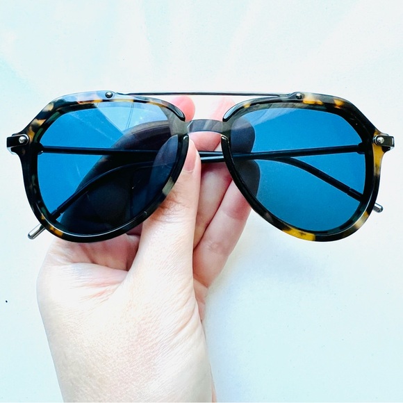 GUC Dolce & Gabbana DG 4330 Sunglasses Blue Havana - Picture 1 of 15
